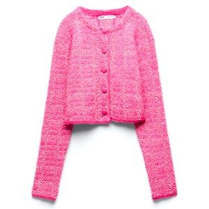 Zara knit sweater jacket